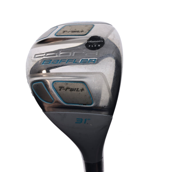 Used Cobra Baffler T-Rail + 6 Hybrid / 31 Degrees / Ladies Flex