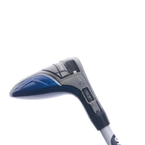 Used Cobra Bio Cell + Blue 3 Fairway Wood / 14.5 Degrees / Stiff Flex