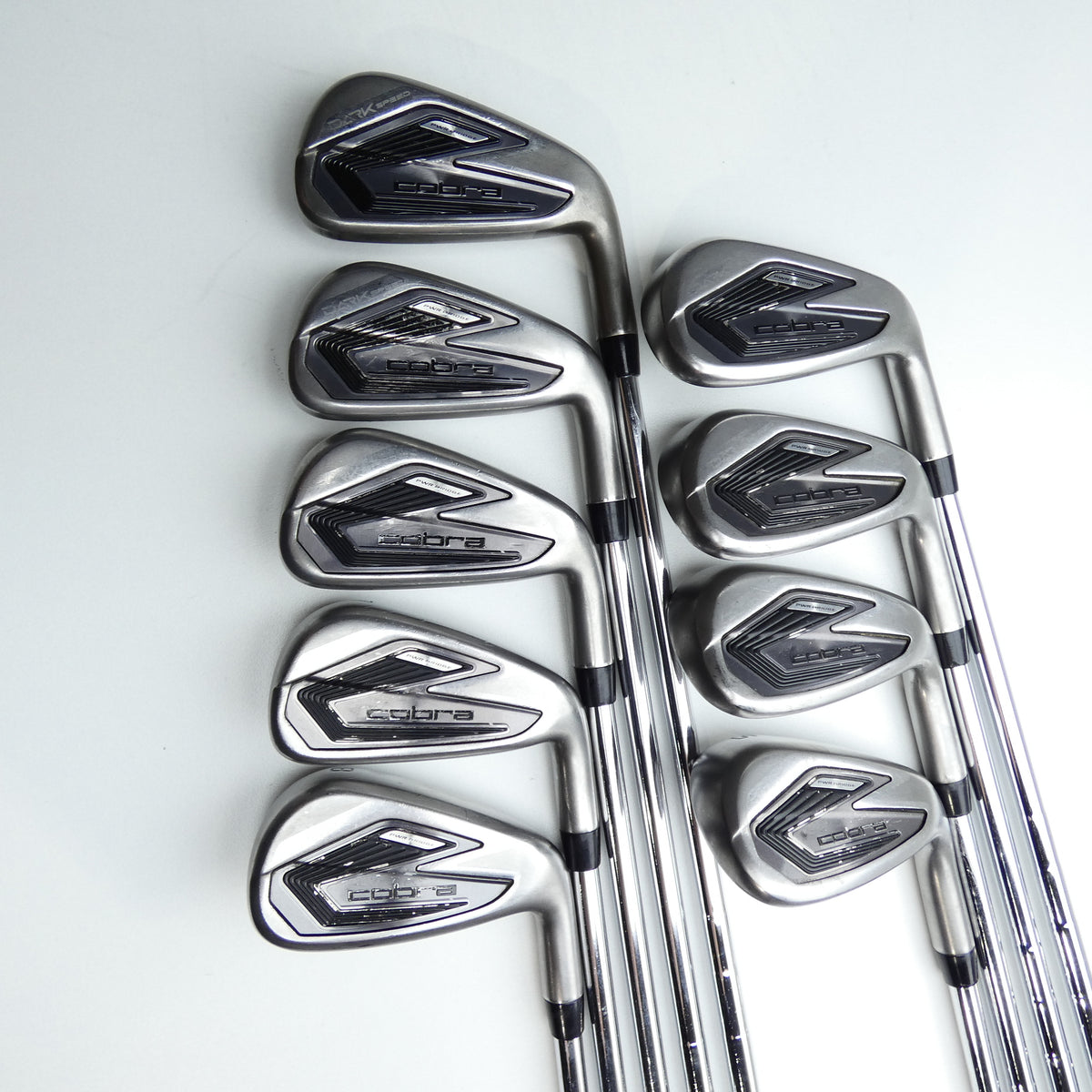 Used Cobra DARKSPEED Iron Set / 4 - SW + GW / Stiff Flex