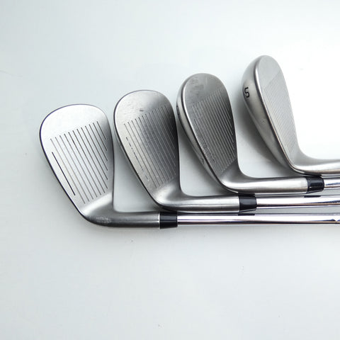 Used Cobra DARKSPEED Iron Set / 4 - SW + GW / Stiff Flex