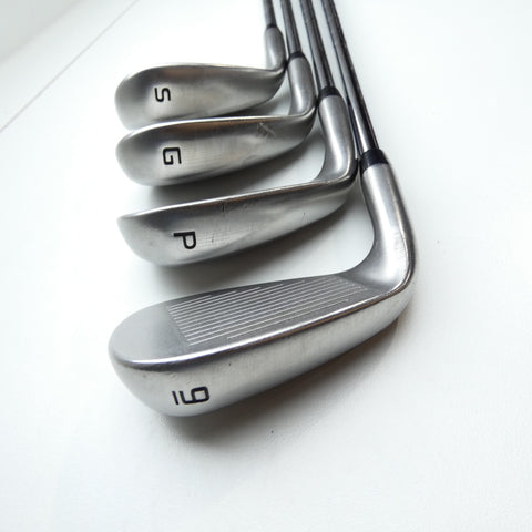 Used Cobra DARKSPEED Iron Set / 4 - SW + GW / Stiff Flex