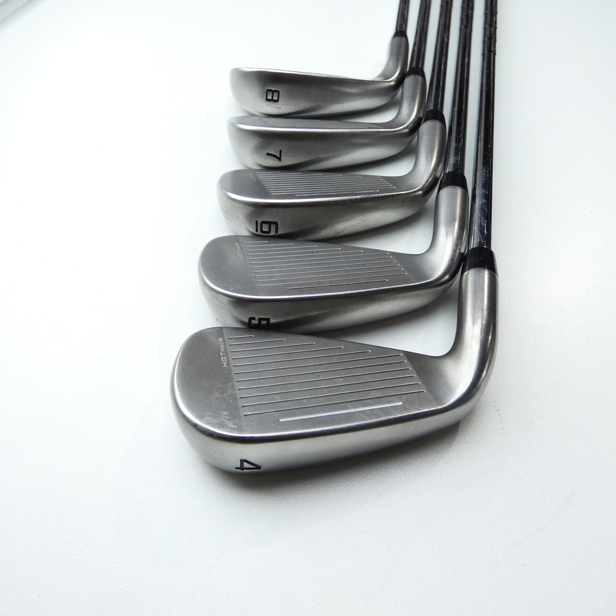 Used Cobra DARKSPEED Iron Set / 4 - SW + GW / Stiff Flex