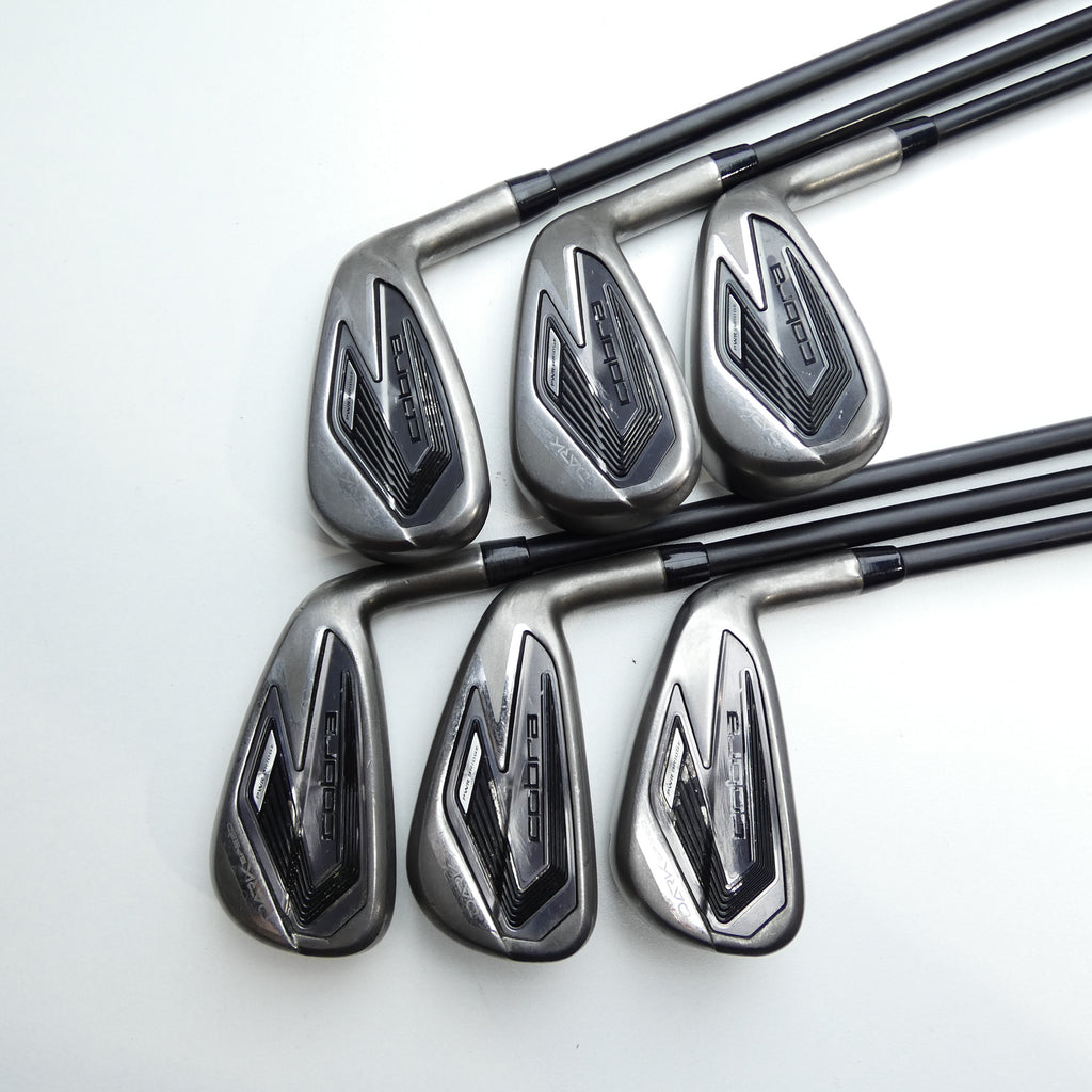 Used Cobra DARKSPEED Iron Set / 5 - PW / Regular Flex