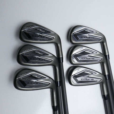 Used Cobra DARKSPEED Iron Set / 5 - PW / Soft Regular Flex