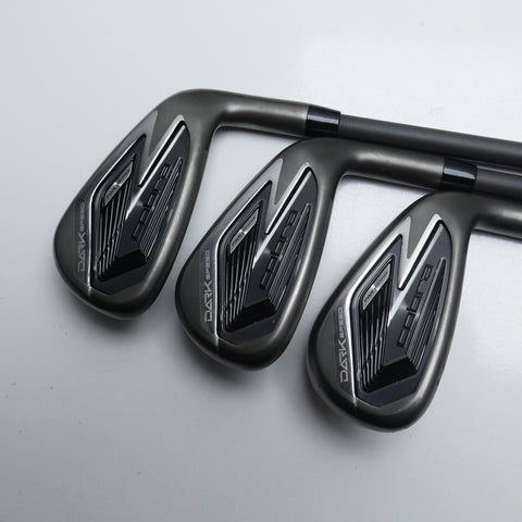 Used Cobra DARKSPEED Iron Set / 5 - PW / Soft Regular Flex