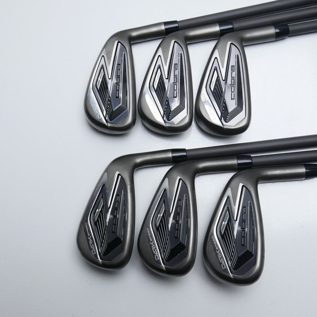 Used Cobra DARKSPEED Iron Set / 5 - PW / Soft Regular Flex