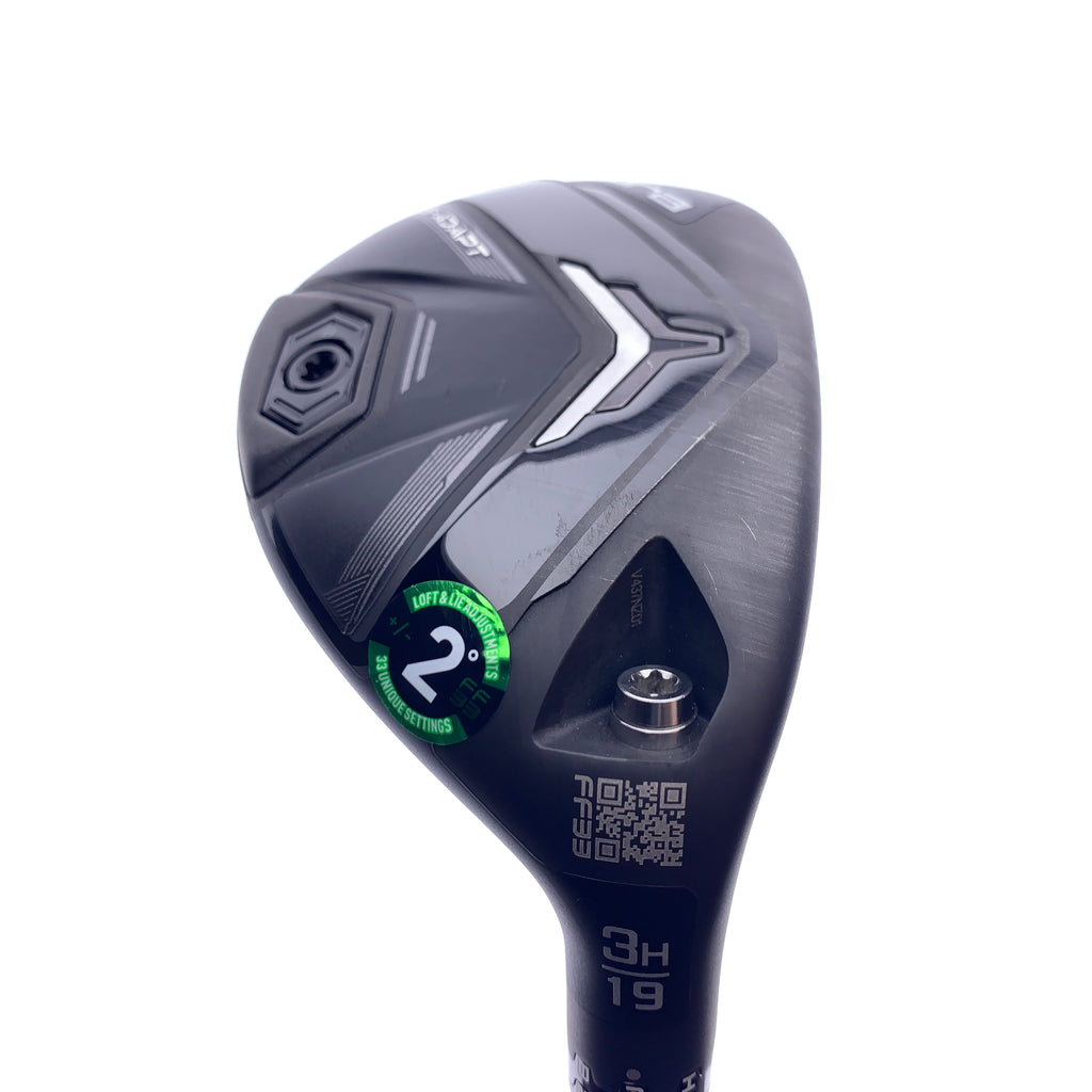 Used Cobra DS Adapt 3 Hybrid / 19 Degrees / Stiff Flex