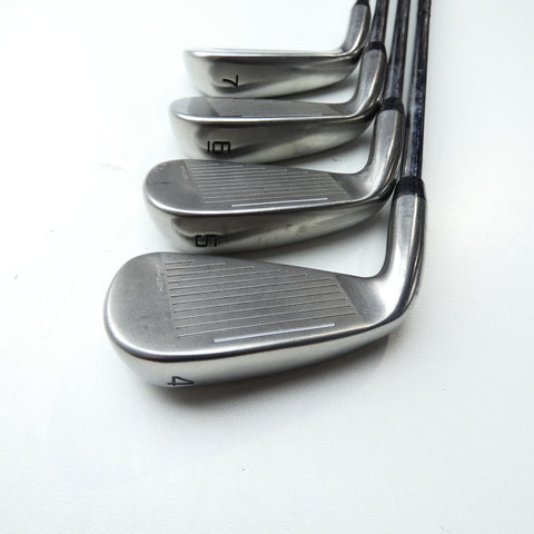 Used Cobra DS Adapt Iron Set / 4 - PW + GW / Stiff Flex
