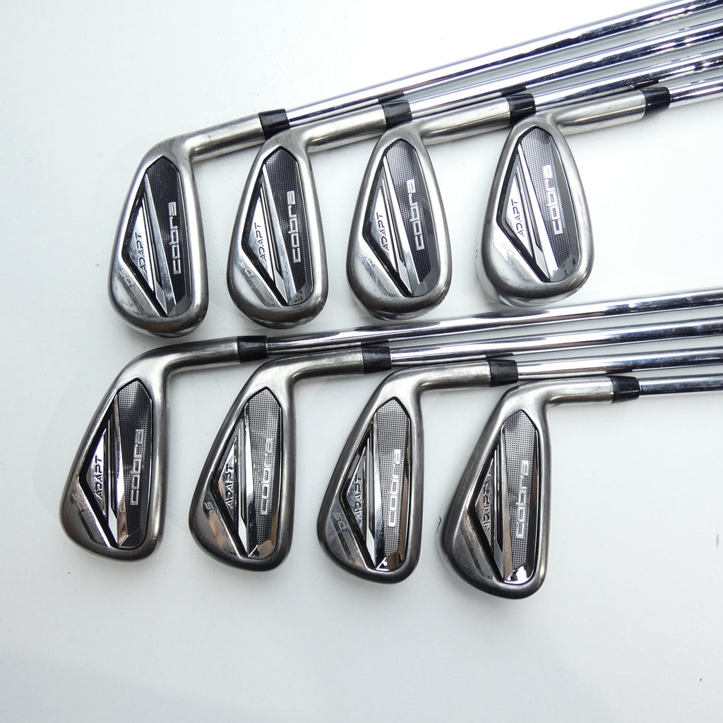 Used Cobra DS Adapt Iron Set / 4 - PW + GW / Stiff Flex