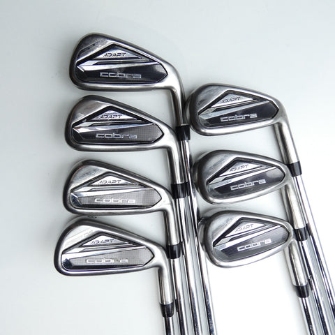 Used Cobra DS Adapt Iron Set / 5 - PW + GW / Regular Flex