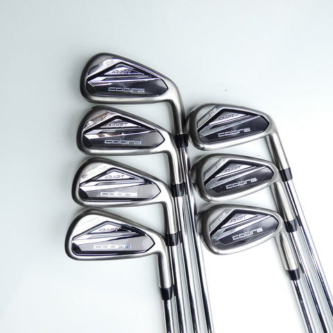 Used Cobra DS Adapt Iron Set / 5 - PW + GW / Regular Flex