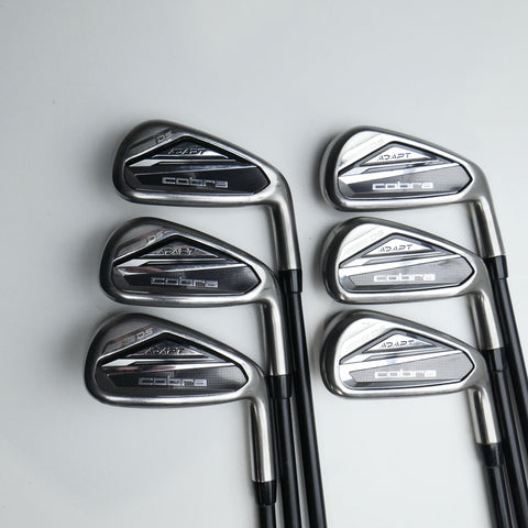 Used Cobra DS Adapt Iron Set / 5 - PW / Regular Flex