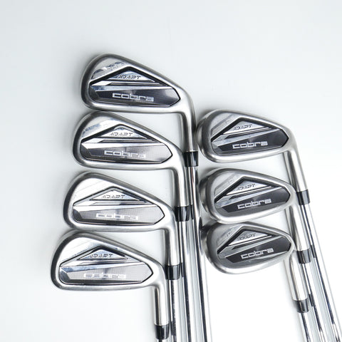 Used Cobra DS Adapt Iron Set / 5 - SW / Stiff Flex