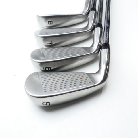 Used Cobra DS Adapt Iron Set / 5 - SW / Stiff Flex