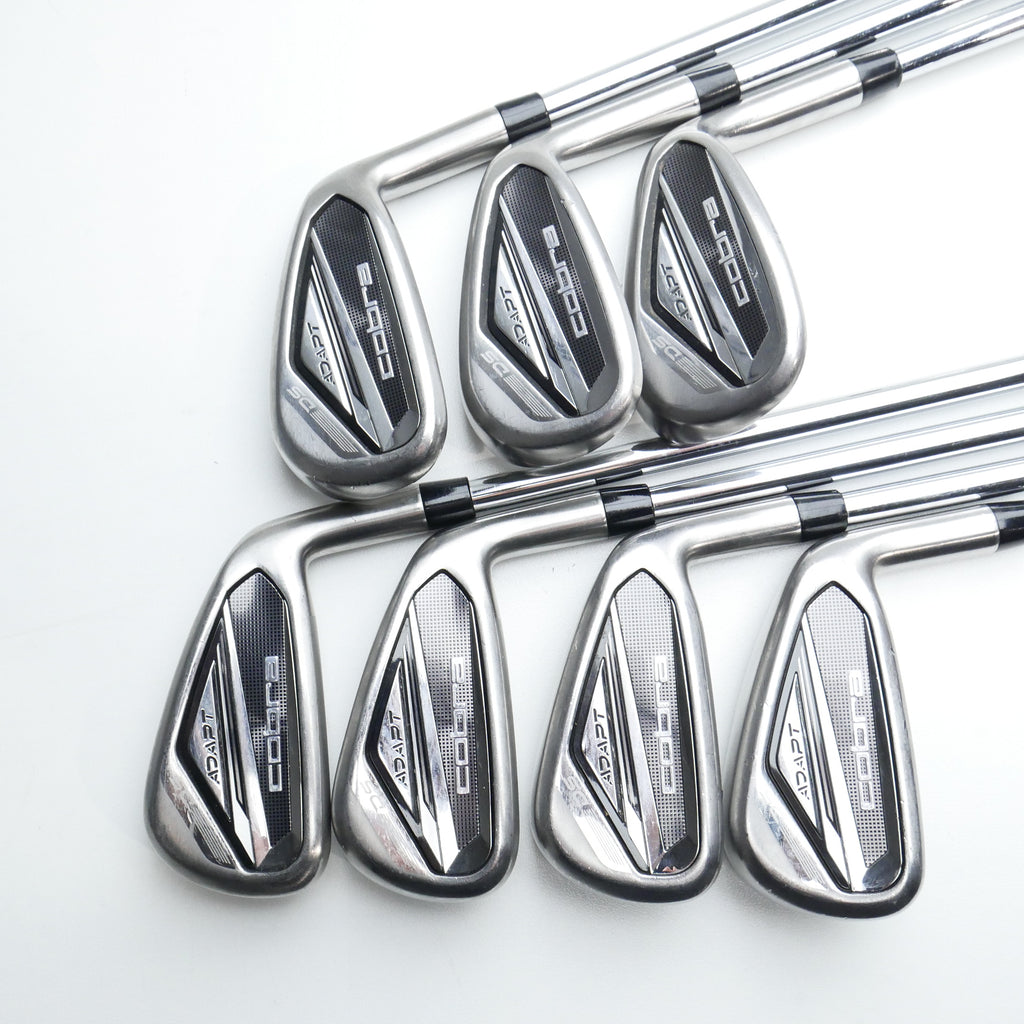 Used Cobra DS Adapt Iron Set / 5 - SW / Stiff Flex