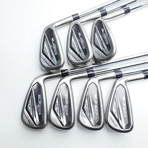 Used Cobra DS Adapt Iron Set / 5 - SW / Stiff Flex