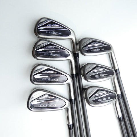 Used Cobra DS Adapt Iron Set / 6 - SW + GW / Regular Flex