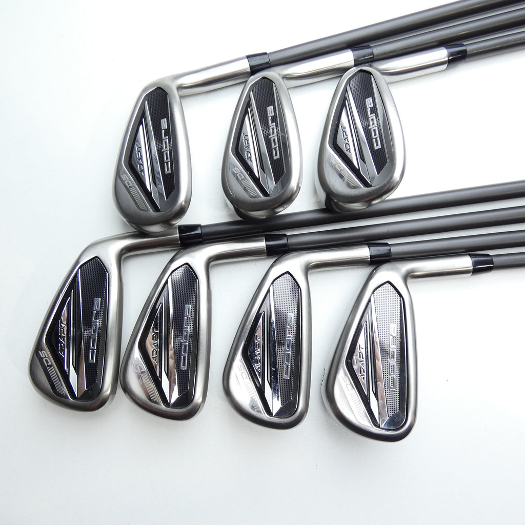 Used Cobra DS Adapt Iron Set / 6 - SW + GW / Regular Flex