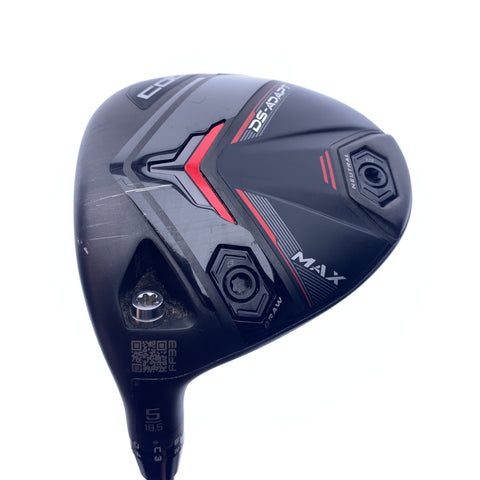 Used Cobra DS Adapt Max 5 Fairway Wood/18.5 Degrees/Regular Flex/Left-Handed
