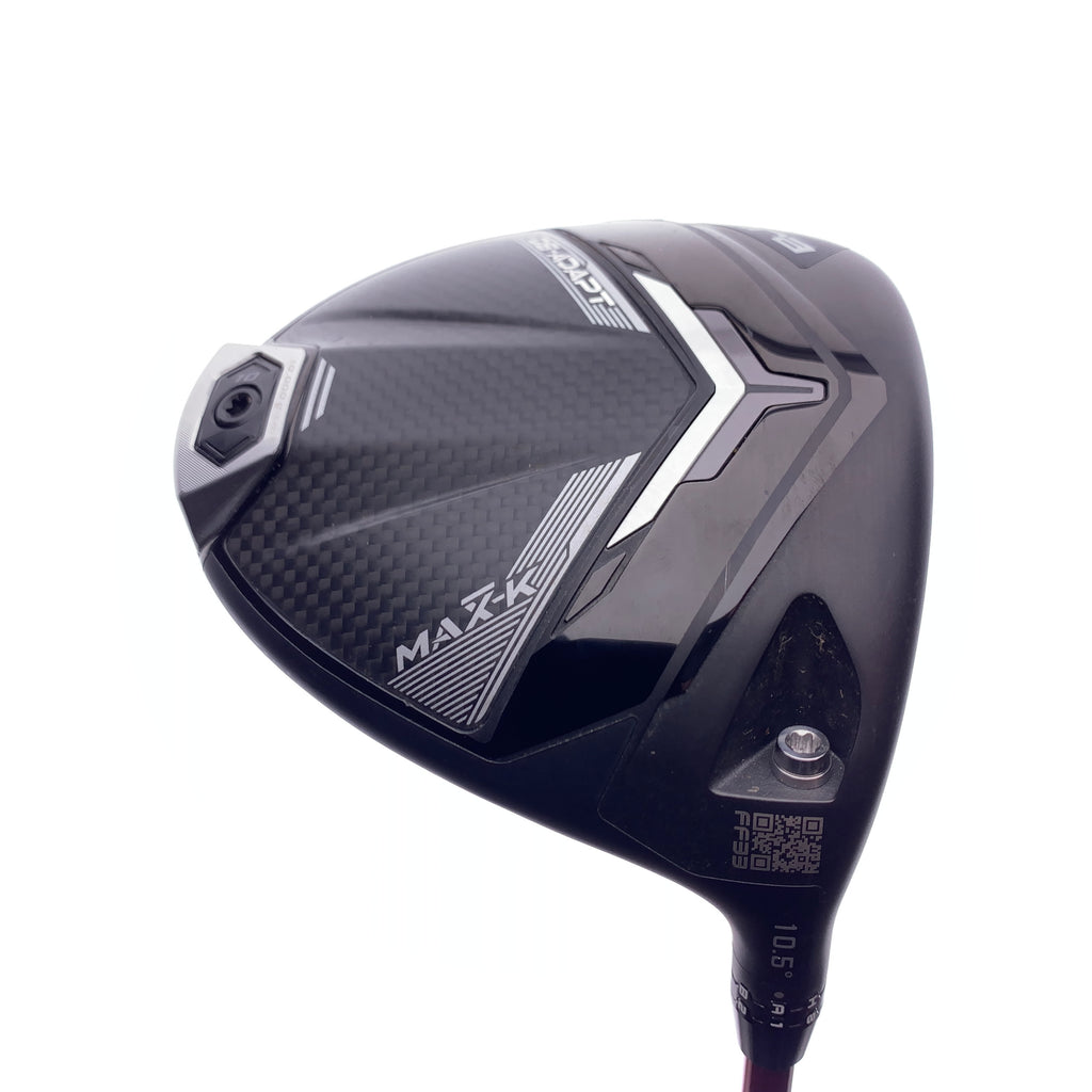 Used Cobra DS Adapt Max K Driver / 10.5 Degrees / Regular Flex