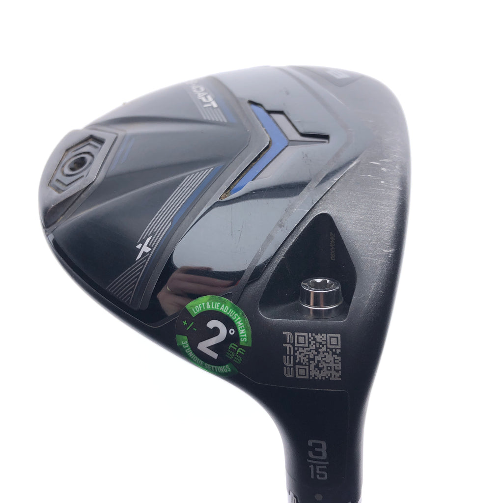 Used Cobra DS Adapt X 3 Fairway Wood / 15 Degrees / Stiff Flex
