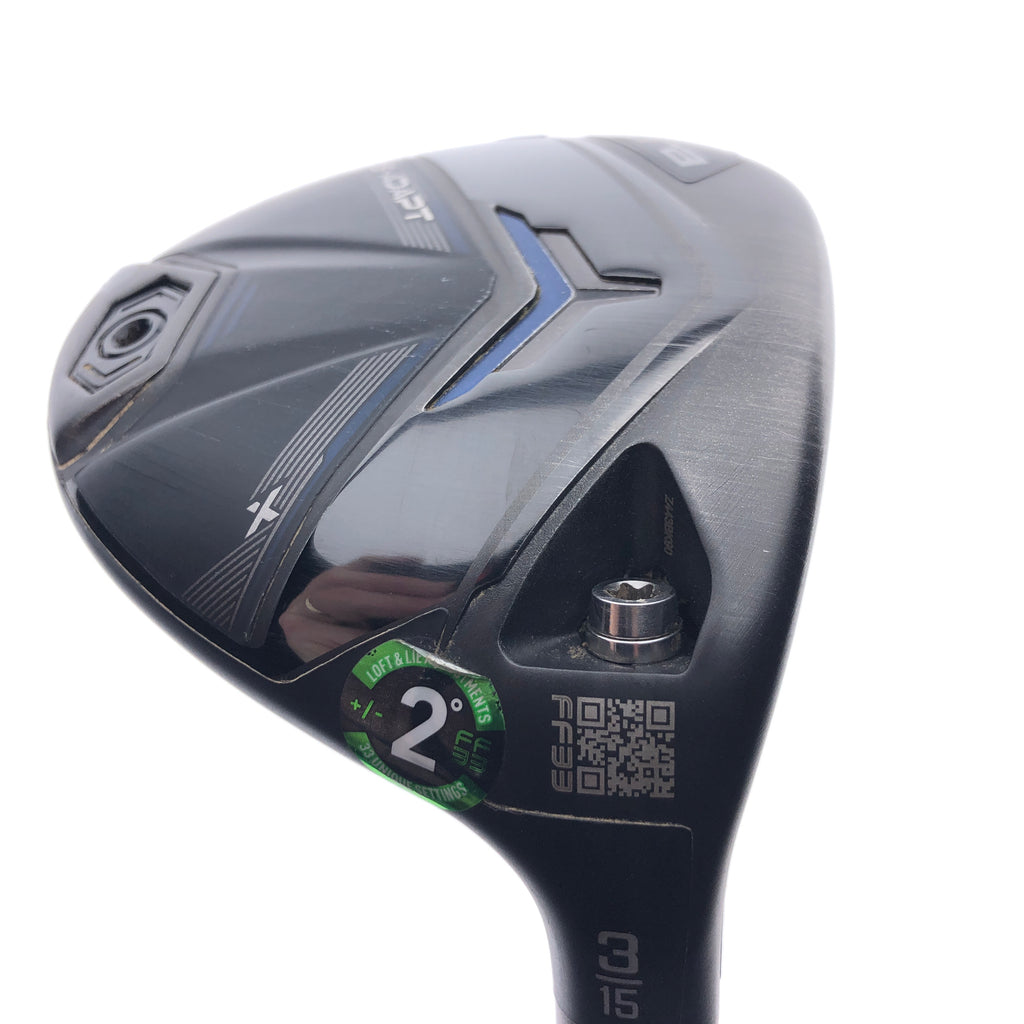 Used Cobra DS Adapt X 3 Fairway Wood / 15 Degrees / Stiff Flex
