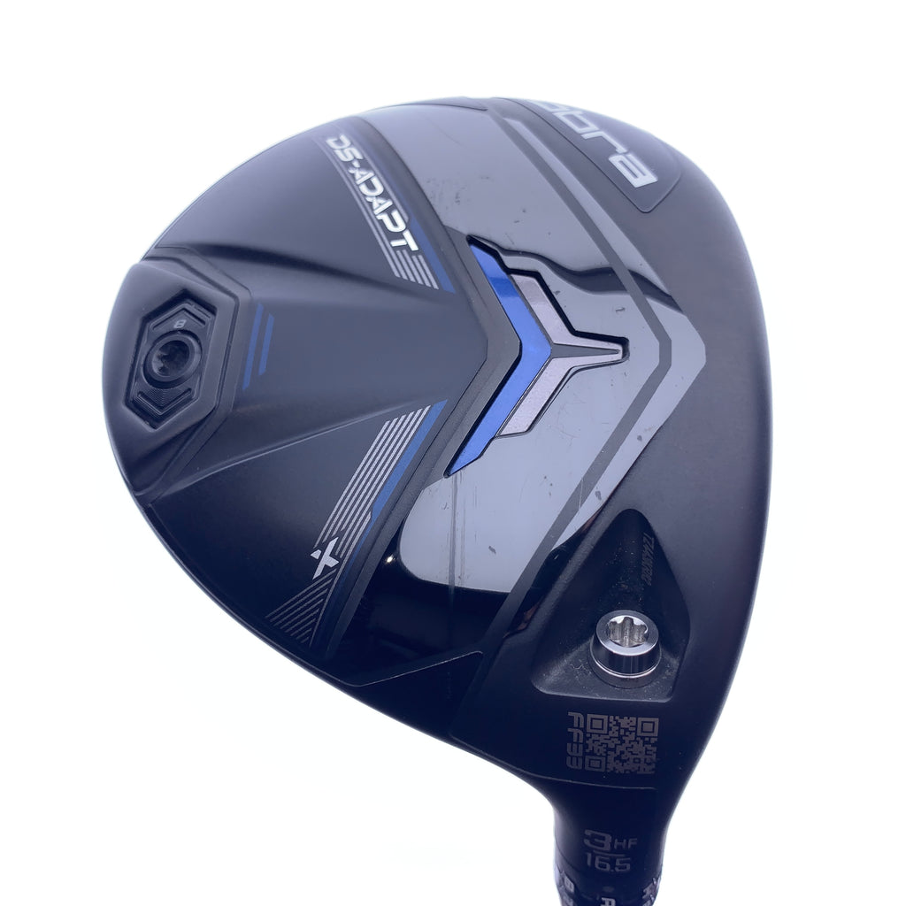 Used Cobra DS Adapt X 3 HL Fairway Wood / 16.5 Degrees / Stiff Flex