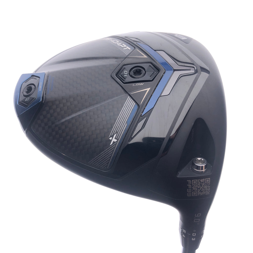 Used Cobra DS Adapt X Driver / 9.0 Degrees / Stiff Flex