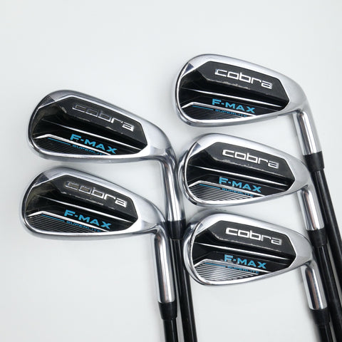 Used Cobra F-Max Superlite Womens Iron Set / 6 - PW / Ladies Flex