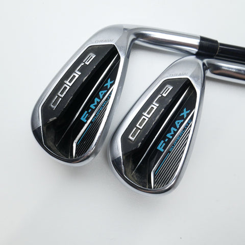 Used Cobra F-Max Superlite Womens Iron Set / 6 - PW / Ladies Flex