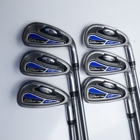 Used Cobra FP Iron Set / 4 - 9 IRON / Regular Flex