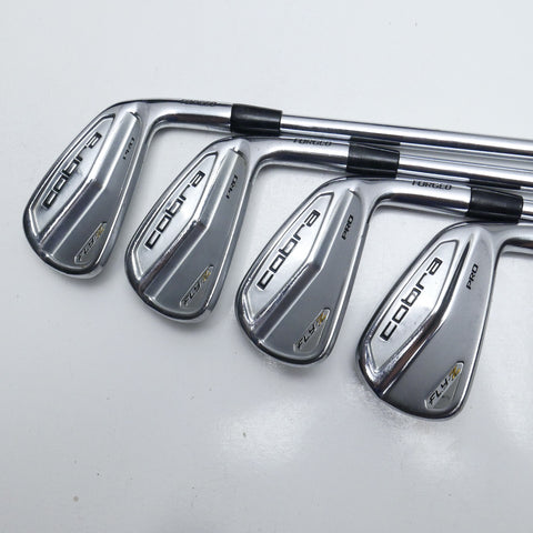 Used Cobra Fly-Z Pro Iron Set / 4 - PW / Stiff Flex