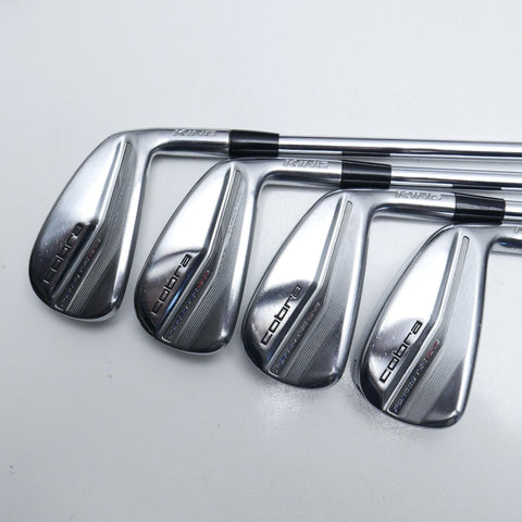 Used Cobra Forged Tec 22 One Length Iron Set / 4 - PW / Stiff Flex