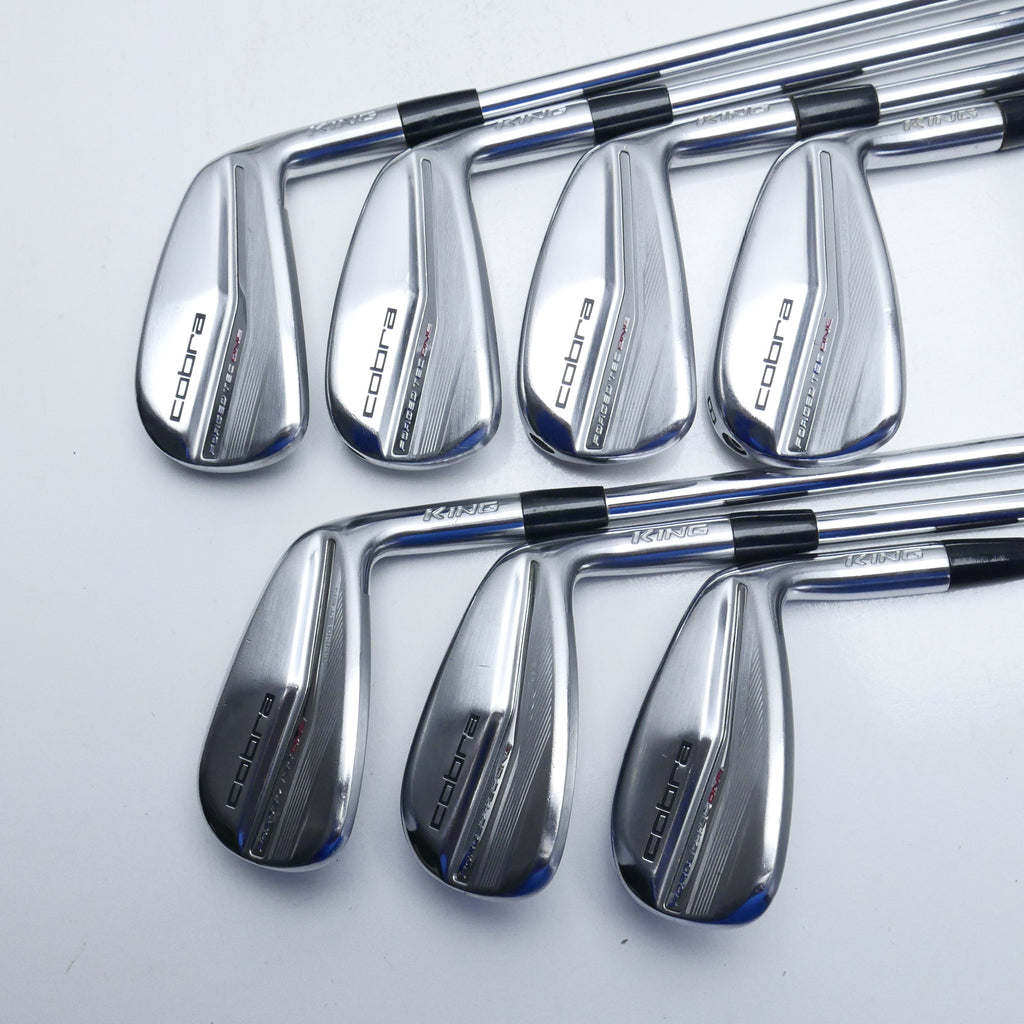 Used Cobra Forged Tec 22 One Length Iron Set / 5 - PW + GW / Stiff Flex