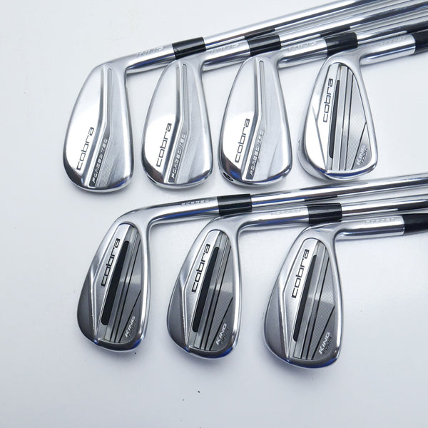 Used Cobra Forged Tec & King Tour 2023 Combo Iron Set / 4 - PW / Stiff Flex