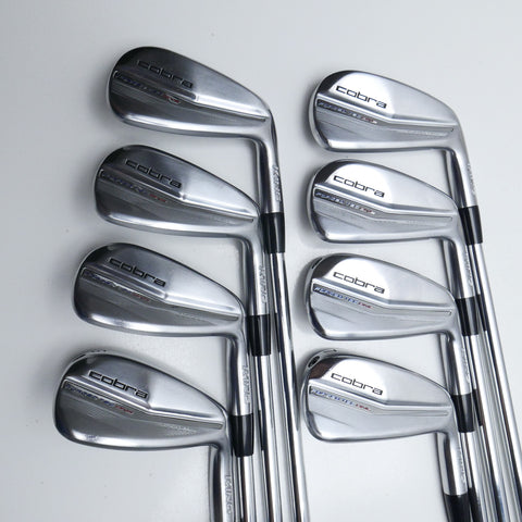 Used Cobra Forged Tec One Length 2023 Iron Set / 4 - PW + GW / Regular Flex