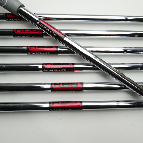 Used Cobra Forged Tec One Length 2023 Iron Set / 4 - PW / Regular Flex