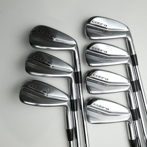 Used Cobra Forged Tec One Length 2023 Iron Set / 4 - PW / Regular Flex