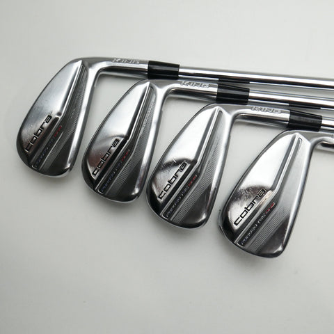 Used Cobra Forged Tec One Length 2023 Iron Set / 4 - PW / Regular Flex