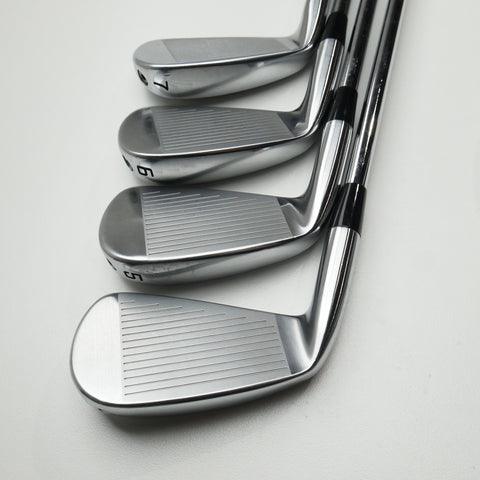 Used Cobra Forged Tec One Length 2023 Iron Set / 4 - PW / Regular Flex