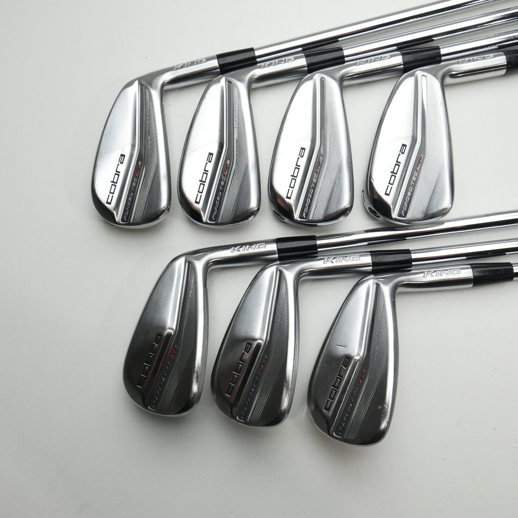 Used Cobra Forged Tec One Length 2023 Iron Set / 4 - PW / Regular Flex