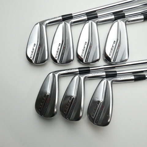 Used Cobra Forged Tec One Length 2023 Iron Set / 4 - PW / Regular Flex