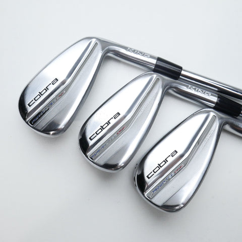 Used Cobra Forged Tec One Length 2023 Iron Set / 4 - PW / Stiff Flex