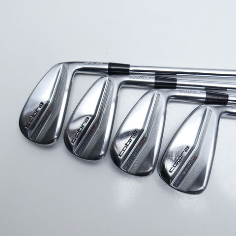 Used Cobra Forged Tec One Length 2023 Iron Set / 4 - PW / Stiff Flex