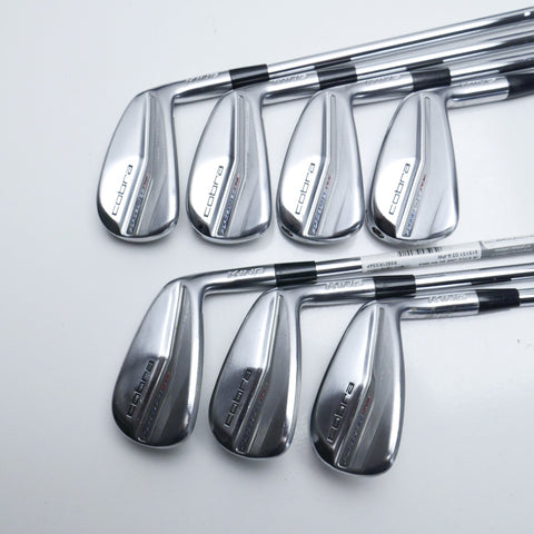 Used Cobra Forged Tec One Length 2023 Iron Set / 4 - PW / Stiff Flex