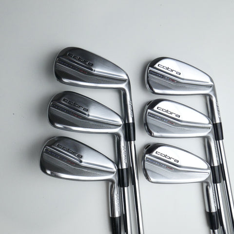 Used Cobra Forged Tec One Length 2023 Iron Set / 5 - PW / Stiff Flex