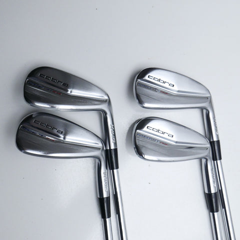 Used Cobra Forged Tec One Length 2023 Iron Set / 7 - PW / Stiff Flex