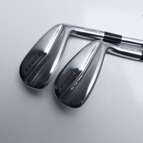 Used Cobra Forged Tec One Length 2023 Iron Set / 7 - PW / Stiff Flex