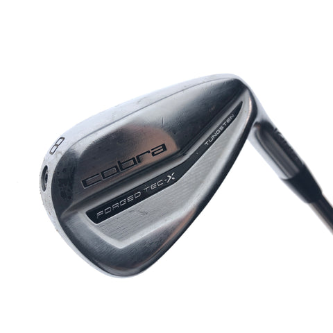 Used Cobra Forged Tec X 8 Iron / 31.5 Degrees / Regular Flex