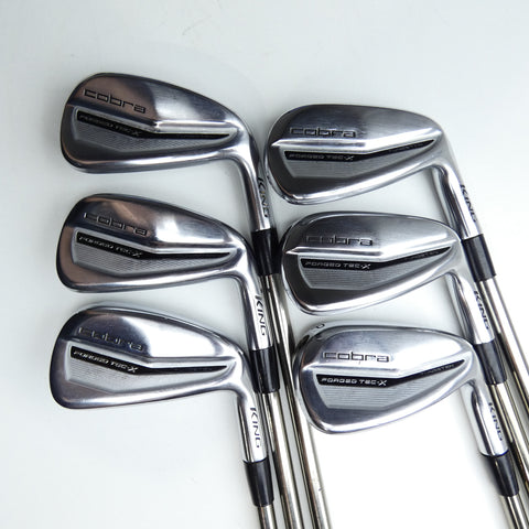 Used Cobra Forged Tec X Iron Set / 5 - PW / Regular Flex